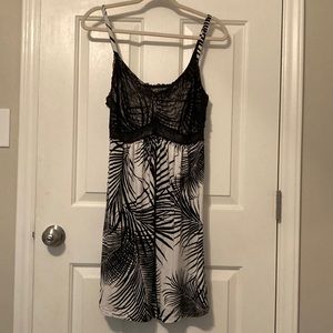 Soma Black and White Night Dress